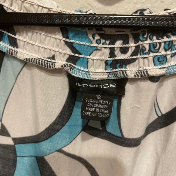 Y2k spense blue and white dress - Picture 4 of 8